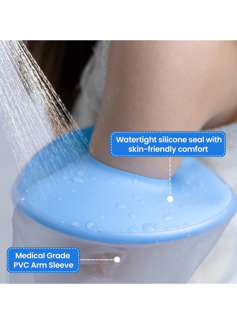 general Adult Long Arm Cast Cover for Shower - Waterproof Fracture Wound Protector Reusable Sealed Cast Bag for Bathing - Image 3